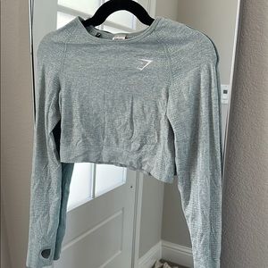 Cropped long sleeve Gymshark top